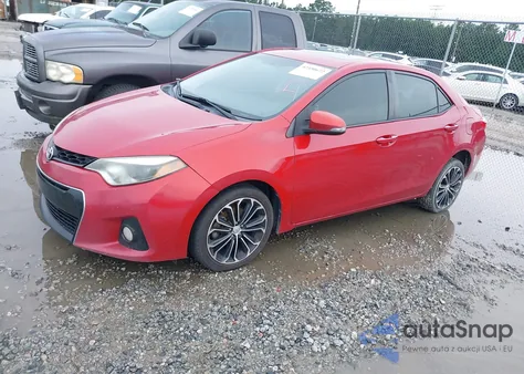 2015 Toyota Corolla S Plus from USA, damaged, VIN 2T1BURHE9FC308333